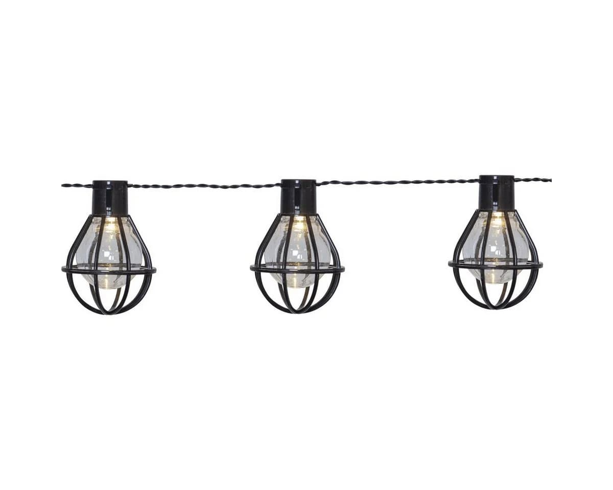 LED-Lichterkette Cage Schwarz/Transparent - Bild 2