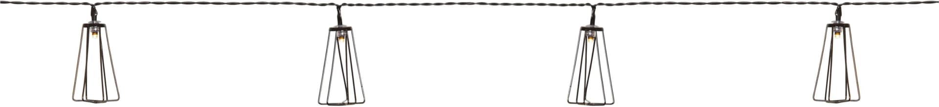 Parforce Traditional Hunting LED-Lichterkette Eddy Schwarz Solar