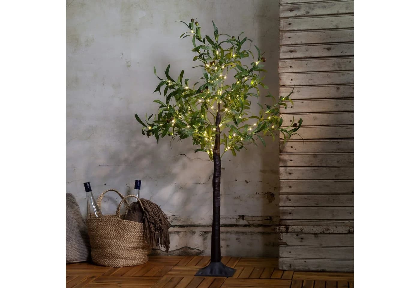 Star Trading Deko-Baum Olivec mit warmweißen LEDs - Bild 4