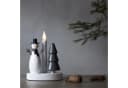 STAR TRADING LED Schwibbogen Christmas Joy Weiß Holz Bild 1