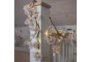 STAR TRADING LED-Girlande "Cherryflower" 48-flammig Lila Rosa Bild 1