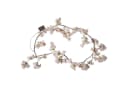 STAR TRADING LED-Girlande "Cherryflower" 48-flammig Lila Rosa Bild 2