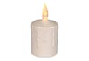 STAR TRADING LED-Kerze Paula mit Dämmerungssensor, beige, flackernd Bild 3