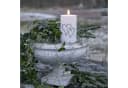 STAR TRADING LED-Kerze Flamme Heart Weiß/Gold Timer Sensor Bild 3