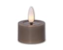 STAR TRADING LED-Teelicht taupe mit Timer und Flackereffekt 2er Set Bild 4