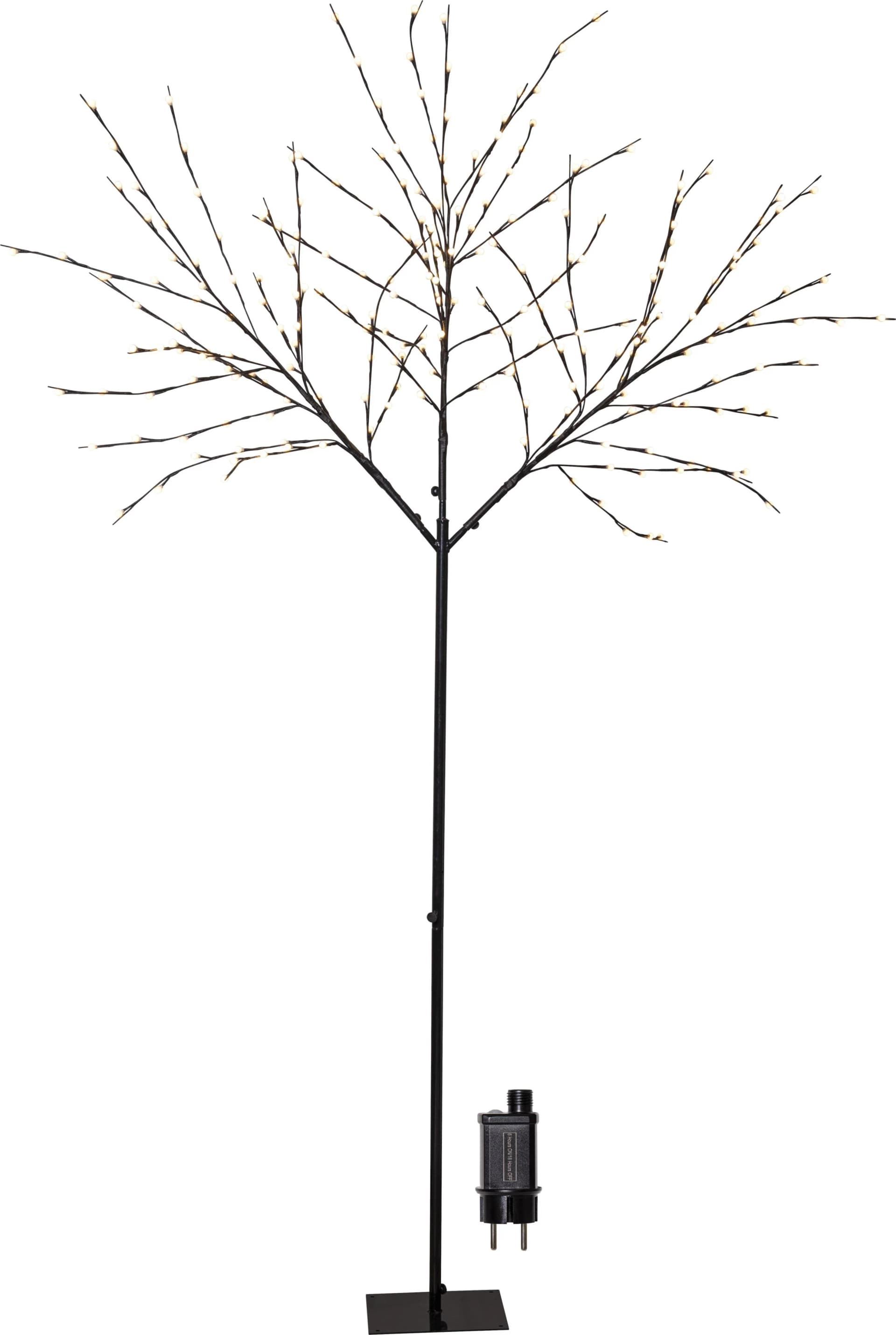 Parforce Traditional Hunting LED Deko-Baum Albero Schwarz mit Timer