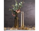 STAR TRADING LED-Stabkerzen 2er Set Gold 3D-Flamme Timer Bild 1