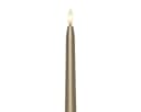 STAR TRADING LED-Stabkerzen 2er Set Gold 3D-Flamme Timer Bild 3