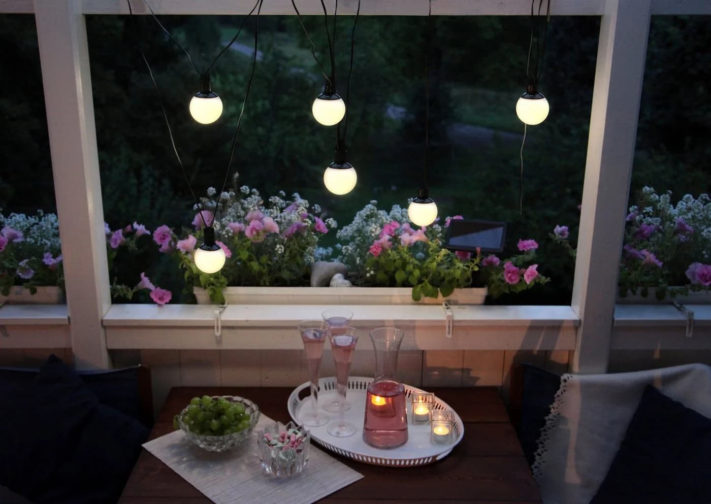 STAR TRADING LED Solarlichterkette 6-teilig warmweiß - Bild 4
