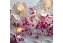STAR TRADING LED-Lichterkette mit Timer und rosa Perlen Bild 1