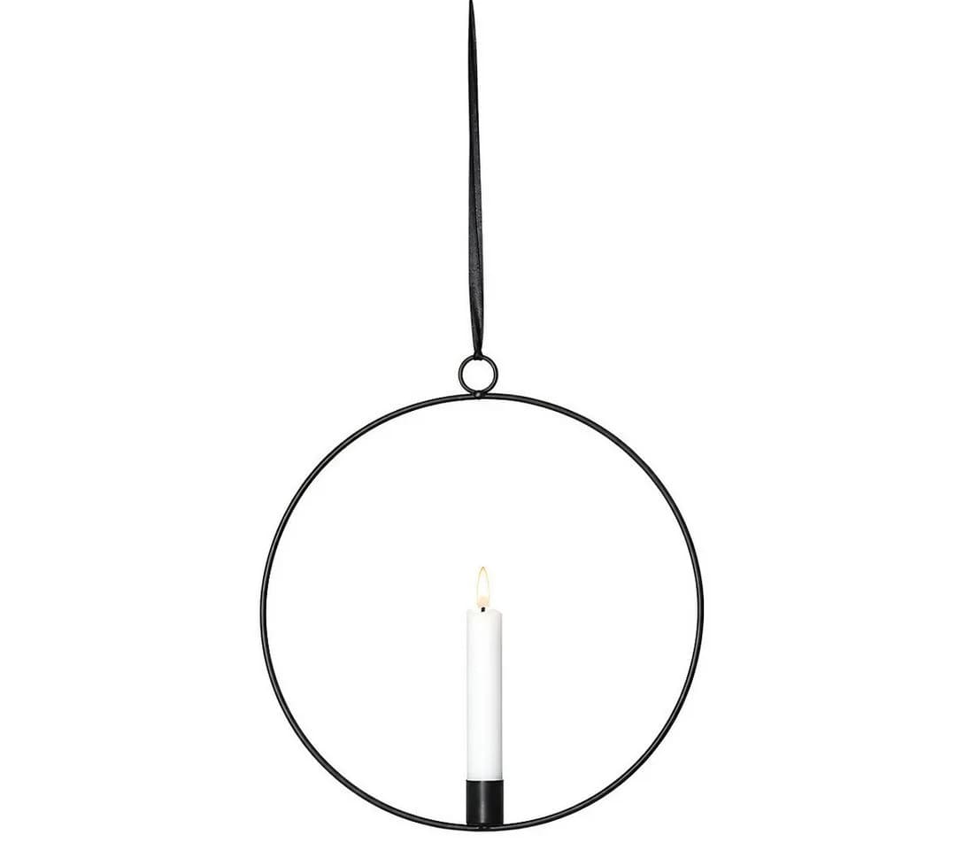 STAR TRADING LED Lichterkranz Flamme Ring Schwarz Warmweiß - Bild 2