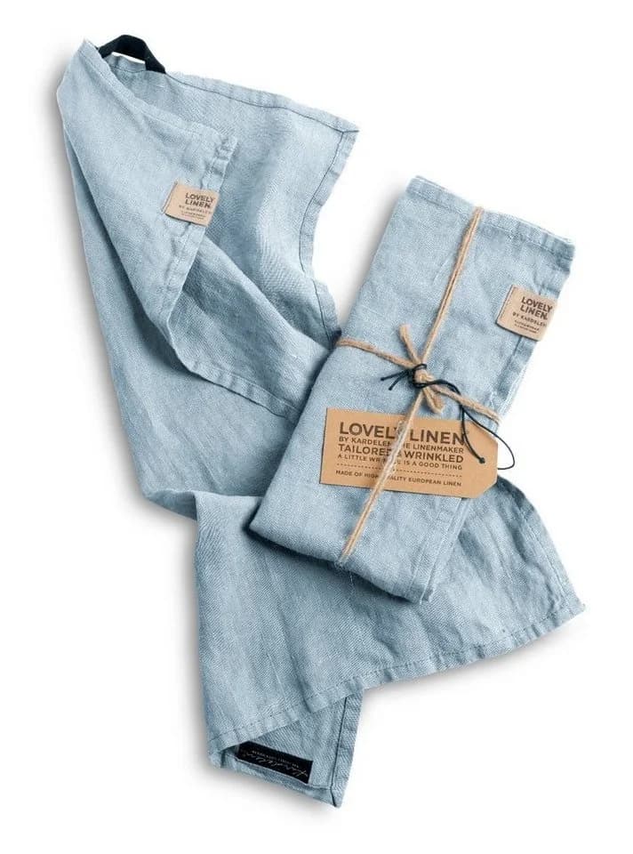 Lovely Linen Platzset Sky Leinen Skandinavisch - Bild 2