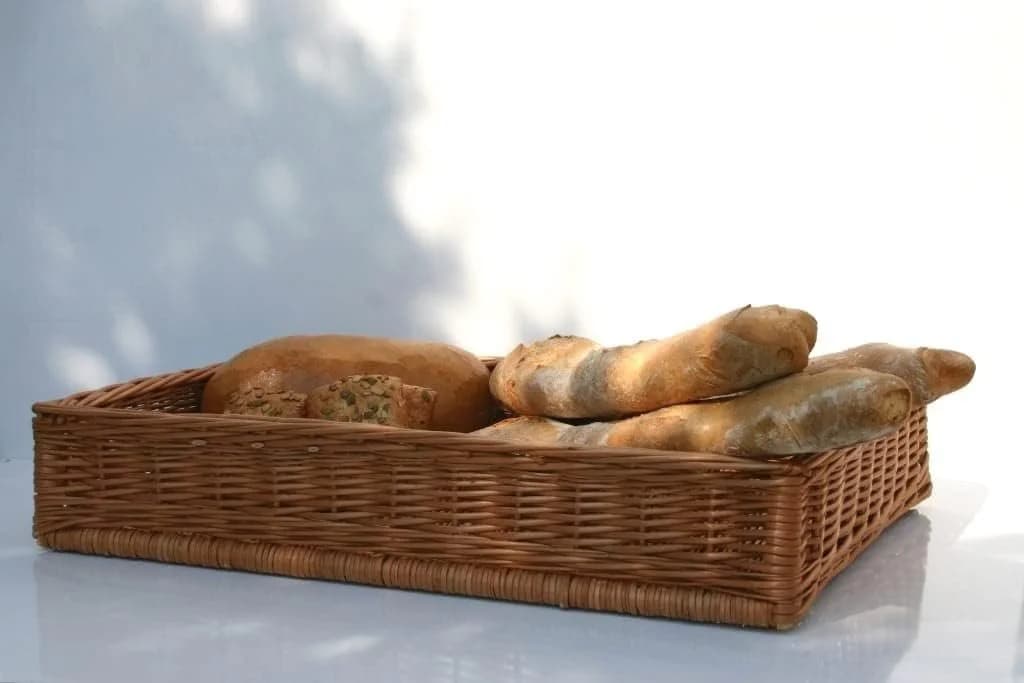 KONZEPT Brotkorb Bäckerkorb handgeflochten Naturweide - Bild 4