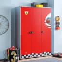Möbel-Zeit Kleiderschrank RACECUP, 3-türig Rot Bild 1