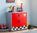 Möbel-Zeit Kommode RACECUP Rot Bild 3