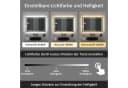 WDWRITTI LED Badspiegel mit Beleuchtung und Speicherfunktion Bild 4