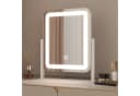 WDWRITTI LED Schminkspiegel 3 Lichtfarben Dimmbar Touch 360° Drehbar Bild 2