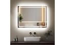 WDWRITTI LED Badspiegel mit Speicherfunktion und Touch-Bedienung Bild 1