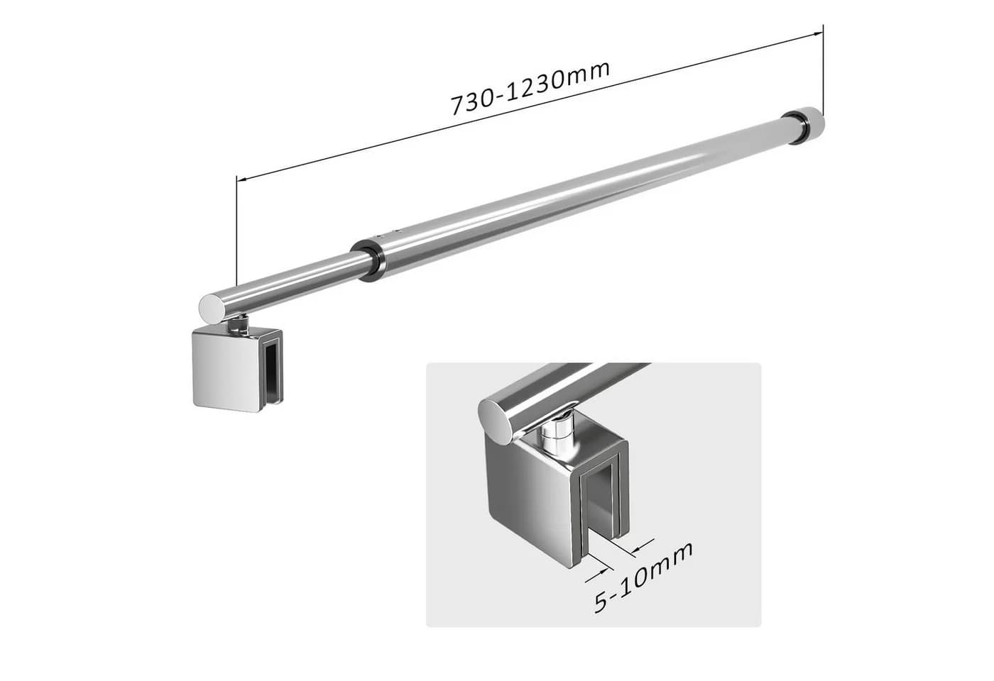 Haltestange aus hochwertigen Materialien, verstellbar - Bild 3