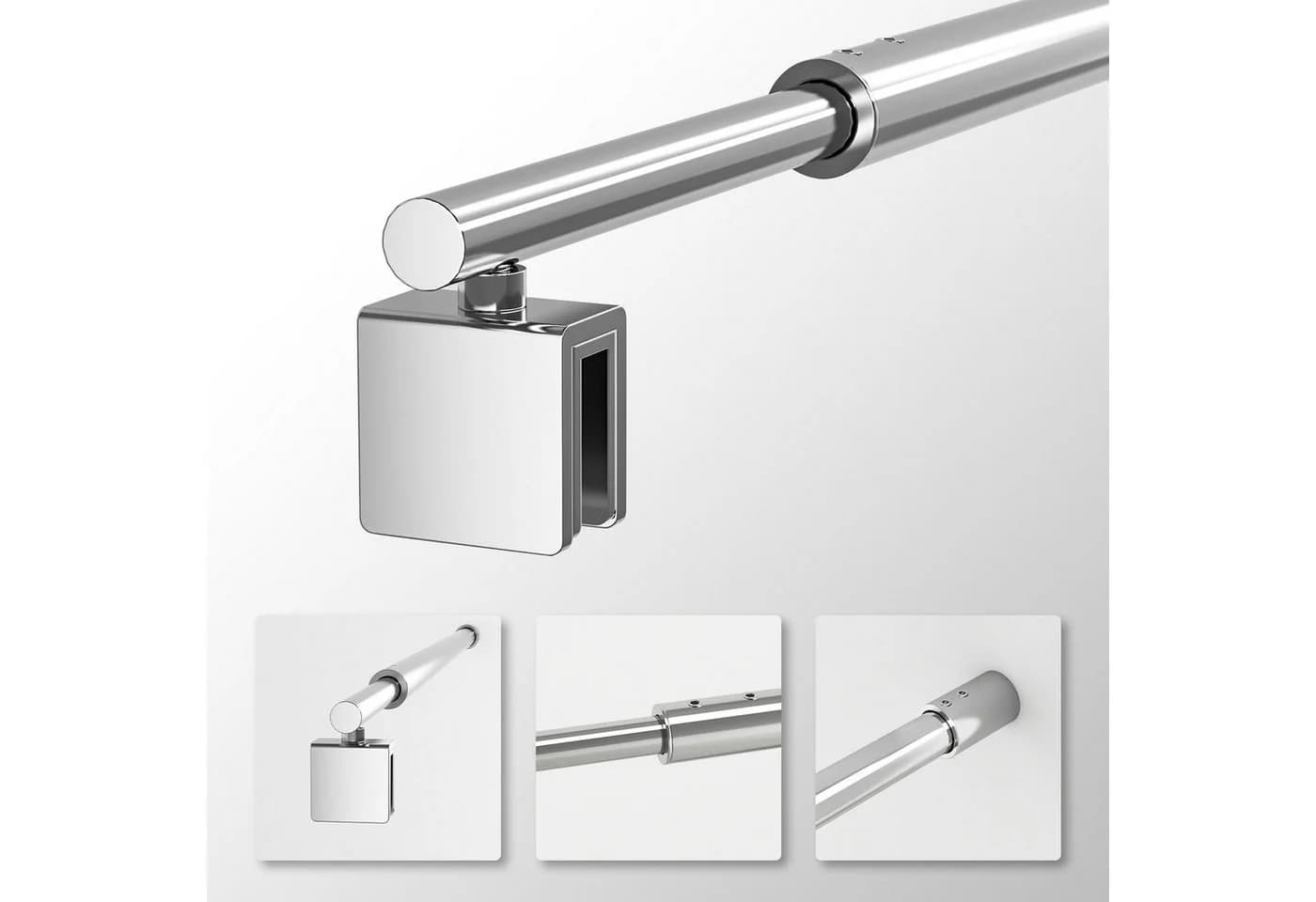 Haltestange aus hochwertigen Materialien, verstellbar - Bild 4
