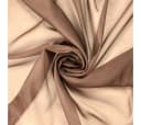 Event Kauf Voile Stoff Meterware Breite 150 cm Schoko Bild 2