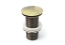 wohnfreuden Ablaufventil 90 mm Pop-up Messing Gold Bild 1