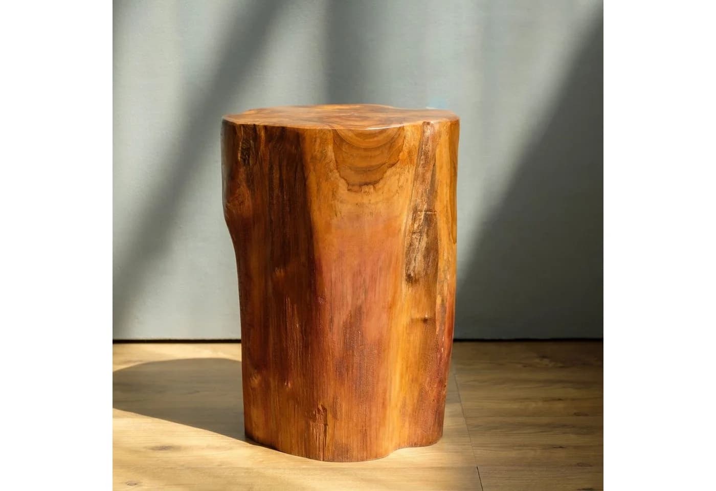 wohnfreuden Sitzhocker Teakholz Elefantenfuß 40 cm - Bild 3