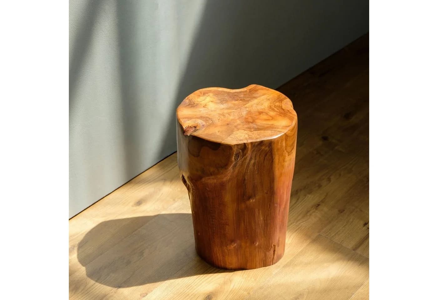 wohnfreuden Sitzhocker Teakholz Elefantenfuß 40 cm - Bild 4