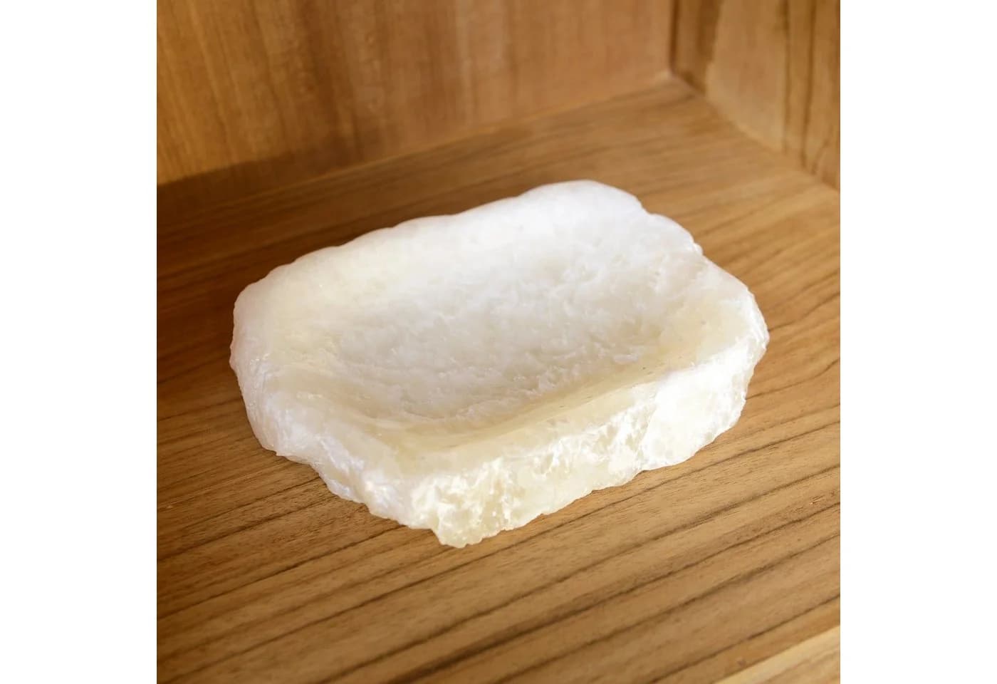 wohnfreuden Dekoschale Onyxmarmor 23 cm Creme Eckig - Bild 5