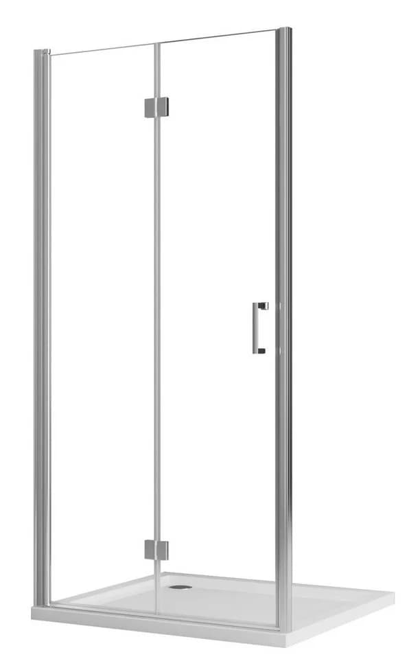 Boromal Dusch-Drehtür Nische Glastür 70x195 cm Sicherheitsglas - Bild 2