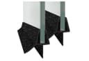 Boromal Duschdichtung 80 cm Schwarz PVC Bild 2