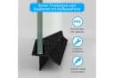Boromal Duschdichtung 80 cm Schwarz PVC Bild 3