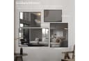 Hopibath Wandspiegel Schwarz Aluminiumrahmen 5mm HD Glas Bild 3