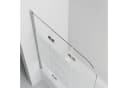 Hopibath Duschwand Badewanne 3-teilig milchglas 130x140cm Bild 5