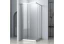 Hopibath Eckdusche Schiebetür 5mm ESG Aluminiumrahmen Bild 1