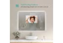EMKE Badspiegel LED Antibeschlag Touch Dimmbar IP44 Bild 4