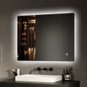 EMKE LED Badspiegel rahmenlos mit Beleuchtung IP44 Bild 2