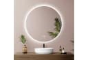 EMKE Badspiegel Rund mit LED Beleuchtung Touchschalter Dimmbar Bild 3
