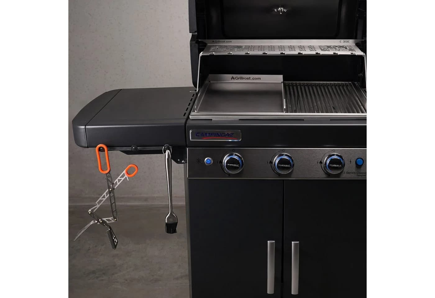 Grillrost.com BBQ Edelstahl Grillplatte 40x30 cm Universal - Bild 3