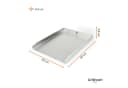 Grillrost.com BBQ Edelstahl Grillplatte 40x30 cm Universal Bild 5