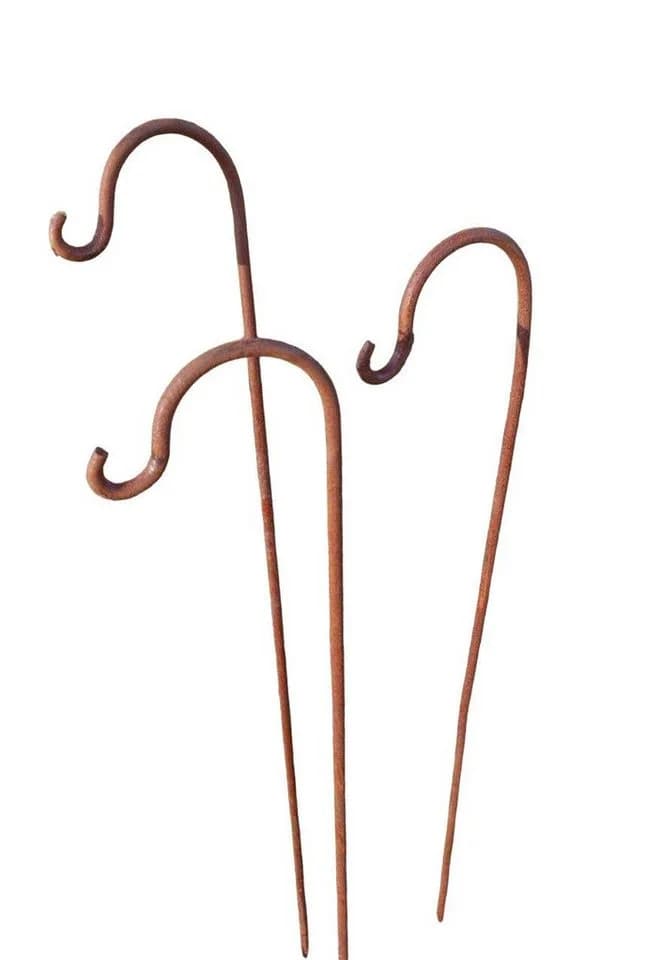 Deko-Impression Gartenstecker 3er-Set Eisen Rost - Bild 2