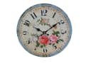 Ambiente Haus Wanduhr mit Rosendekor 28 cm Landhausstil Bild 2