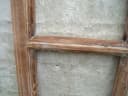 Deko-Impression Wanddeko Sprossenfenster Holz Naturbraun Weiss Bild 3