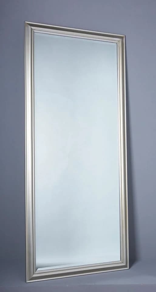 LC Home Wandspiegel Schlicht Silber XL Facettenschliff - Bild 2