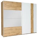 Lukas Möbel Komplettschlafzimmer Forest Hochglanz Weiß Eiche Wotan 5-teilig Bild 5