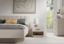 Lukas Möbel Schlafzimmer Komplett Lorenz Beige Bett Schrank Spiegel Bild 1