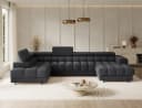 Lukas Wohnlandschaft U-Form Sofa Falco mit Schlaffunktion Bild 2