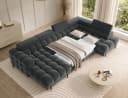Lukas Wohnlandschaft Falco XXL U-Form Sofa mit Schlaffunktion & Bettkasten Bild 3