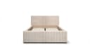 Lukas Möbel Polsterbett Bettina mit Bettkasten und Lattenrost Beige Bild 4