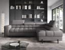 Lukas Möbel Ecksofa Frida mit Schlaffunktion und Bettkasten grau Bild 5